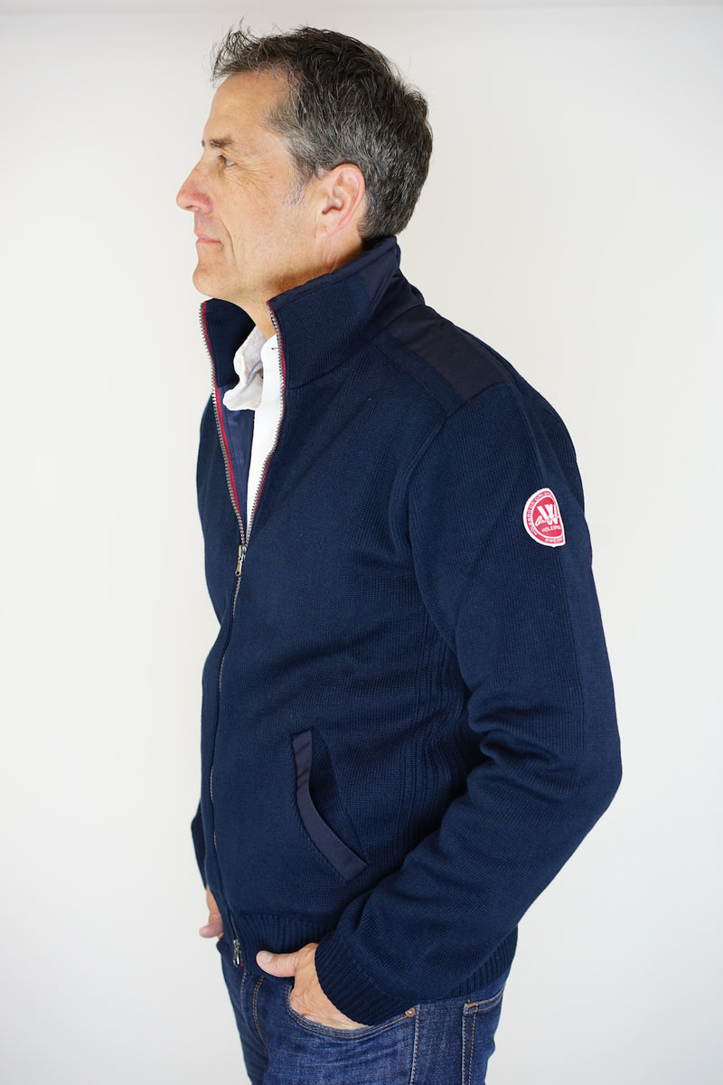 Gregor Windproof Full-Zip Navy - Island Outfitters