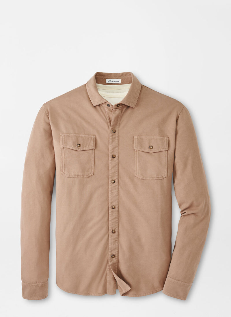 Lava Wash Jersey Shirt- Wicker - Island Outfitters