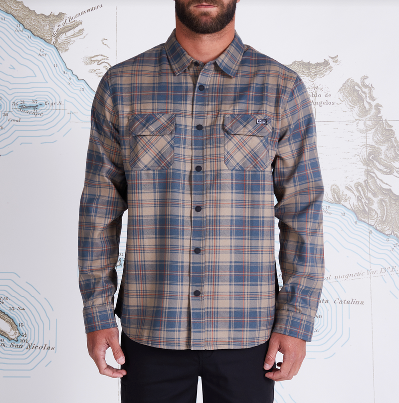 Shipyard Tech Flannel - Island Outfitters