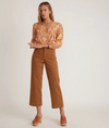 Bridget Slim Wide Leg Crop Pant - Island Outfitters