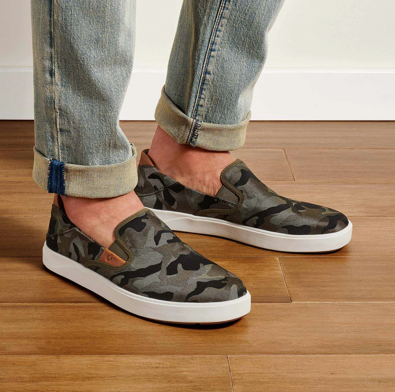 Camo slip on sneakers discount