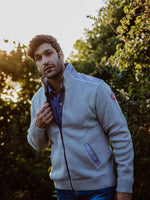 Gregor Full Zip Windproof -Lt Grey - Island Outfitters