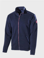 Gregor Wool Full Zip -Navy - Island Outfitters