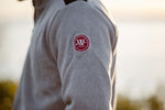 Gregor 1/4 Zip Windproof  -Lt Grey - Island Outfitters